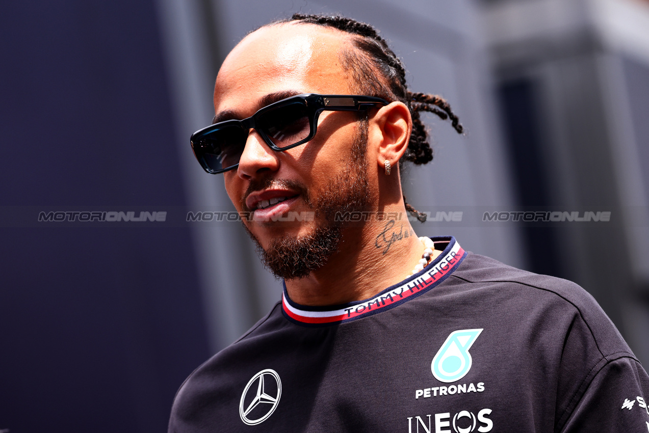 GP AUSTRIA, Lewis Hamilton (GBR) Mercedes AMG F1.

30.06.2024. Formula 1 World Championship, Rd 11, Austrian Grand Prix, Spielberg, Austria, Gara Day.

 - www.xpbimages.com, EMail: requests@xpbimages.com © Copyright: Coates / XPB Images