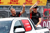 GP AUSTRIA, (L to R): Kevin Magnussen (DEN) Haas F1 Team e Nico Hulkenberg (GER) Haas F1 Team on the drivers' parade.

30.06.2024. Formula 1 World Championship, Rd 11, Austrian Grand Prix, Spielberg, Austria, Gara Day.

 - www.xpbimages.com, EMail: requests@xpbimages.com © Copyright: Coates / XPB Images