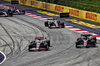 GP AUSTRIA, Nico Hulkenberg (GER) Haas VF-24 e Esteban Ocon (FRA) Alpine F1 Team A524 battle for position.

30.06.2024. Formula 1 World Championship, Rd 11, Austrian Grand Prix, Spielberg, Austria, Gara Day.

 - www.xpbimages.com, EMail: requests@xpbimages.com © Copyright: Coates / XPB Images