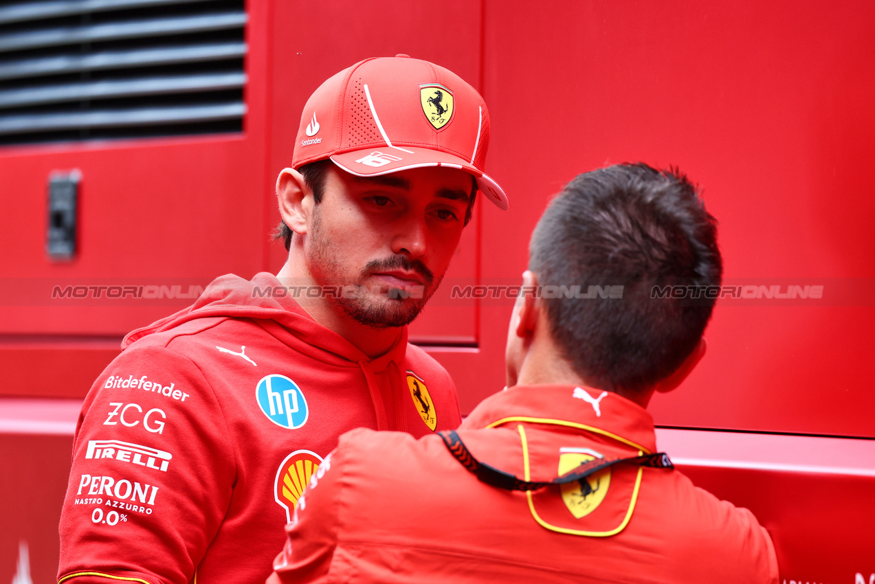 GP AUSTRIA, Charles Leclerc (MON) Ferrari.

27.06.2024. Formula 1 World Championship, Rd 11, Austrian Grand Prix, Spielberg, Austria, Preparation Day.

 - www.xpbimages.com, EMail: requests@xpbimages.com © Copyright: Coates / XPB Images