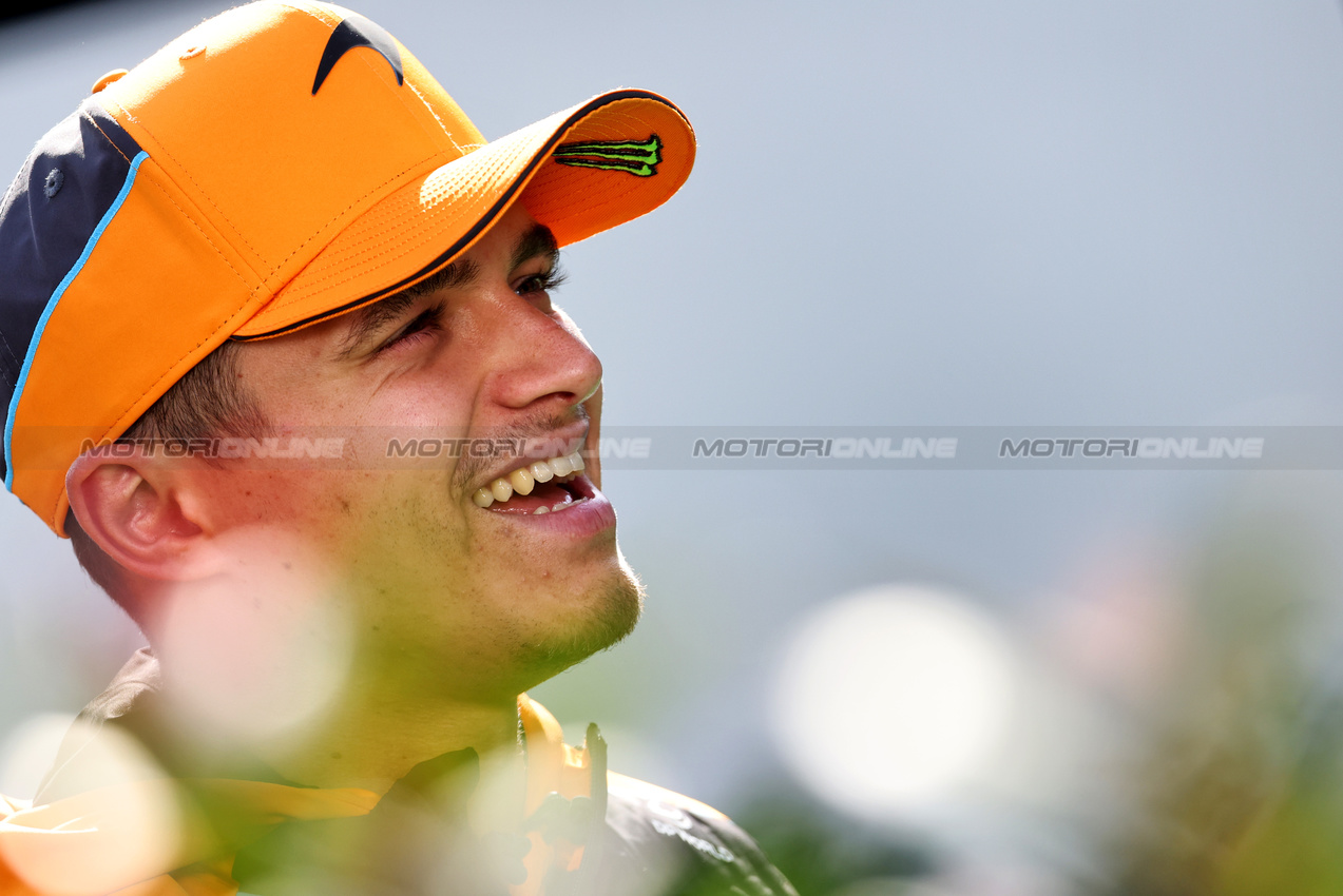 GP AUSTRIA, Lando Norris (GBR) McLaren.

27.06.2024. Formula 1 World Championship, Rd 11, Austrian Grand Prix, Spielberg, Austria, Preparation Day.

- www.xpbimages.com, EMail: requests@xpbimages.com © Copyright: Bearne / XPB Images