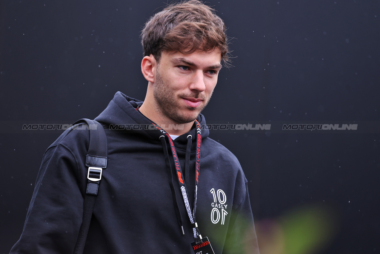 GP AUSTRIA, Pierre Gasly (FRA) Alpine F1 Team.

27.06.2024. Formula 1 World Championship, Rd 11, Austrian Grand Prix, Spielberg, Austria, Preparation Day.

- www.xpbimages.com, EMail: requests@xpbimages.com © Copyright: Bearne / XPB Images