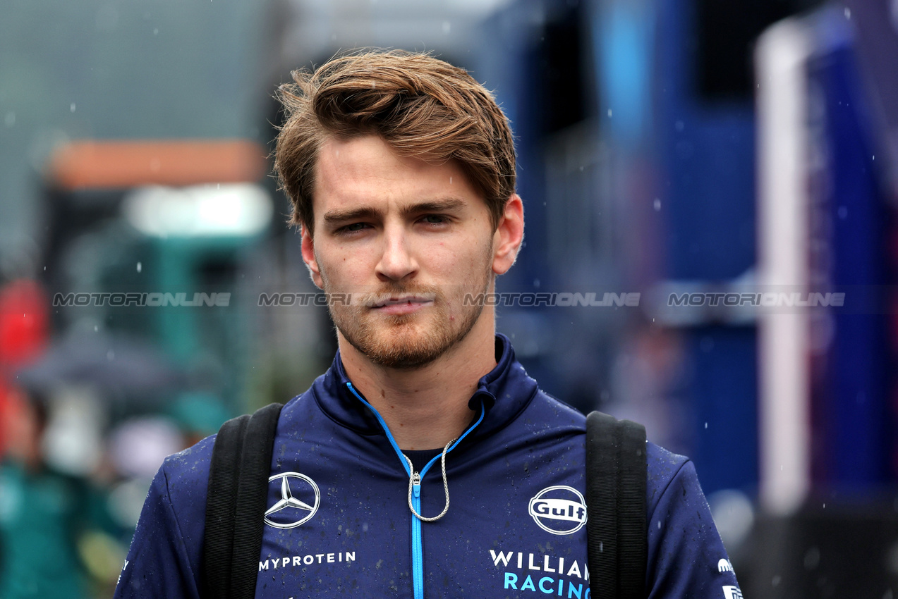 GP AUSTRIA, Logan Sargeant (USA) Williams Racing.

27.06.2024. Formula 1 World Championship, Rd 11, Austrian Grand Prix, Spielberg, Austria, Preparation Day.

- www.xpbimages.com, EMail: requests@xpbimages.com © Copyright: Bearne / XPB Images