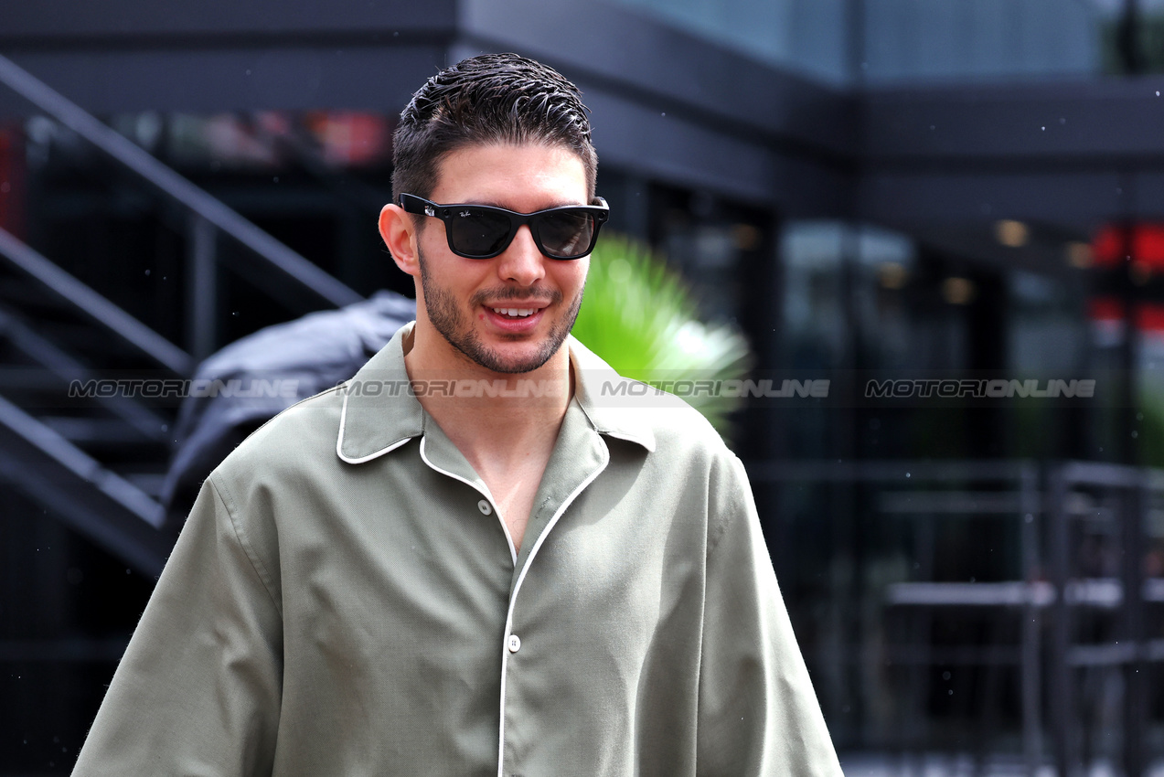 GP AUSTRIA, Esteban Ocon (FRA) Alpine F1 Team.

27.06.2024. Formula 1 World Championship, Rd 11, Austrian Grand Prix, Spielberg, Austria, Preparation Day.

- www.xpbimages.com, EMail: requests@xpbimages.com © Copyright: Bearne / XPB Images