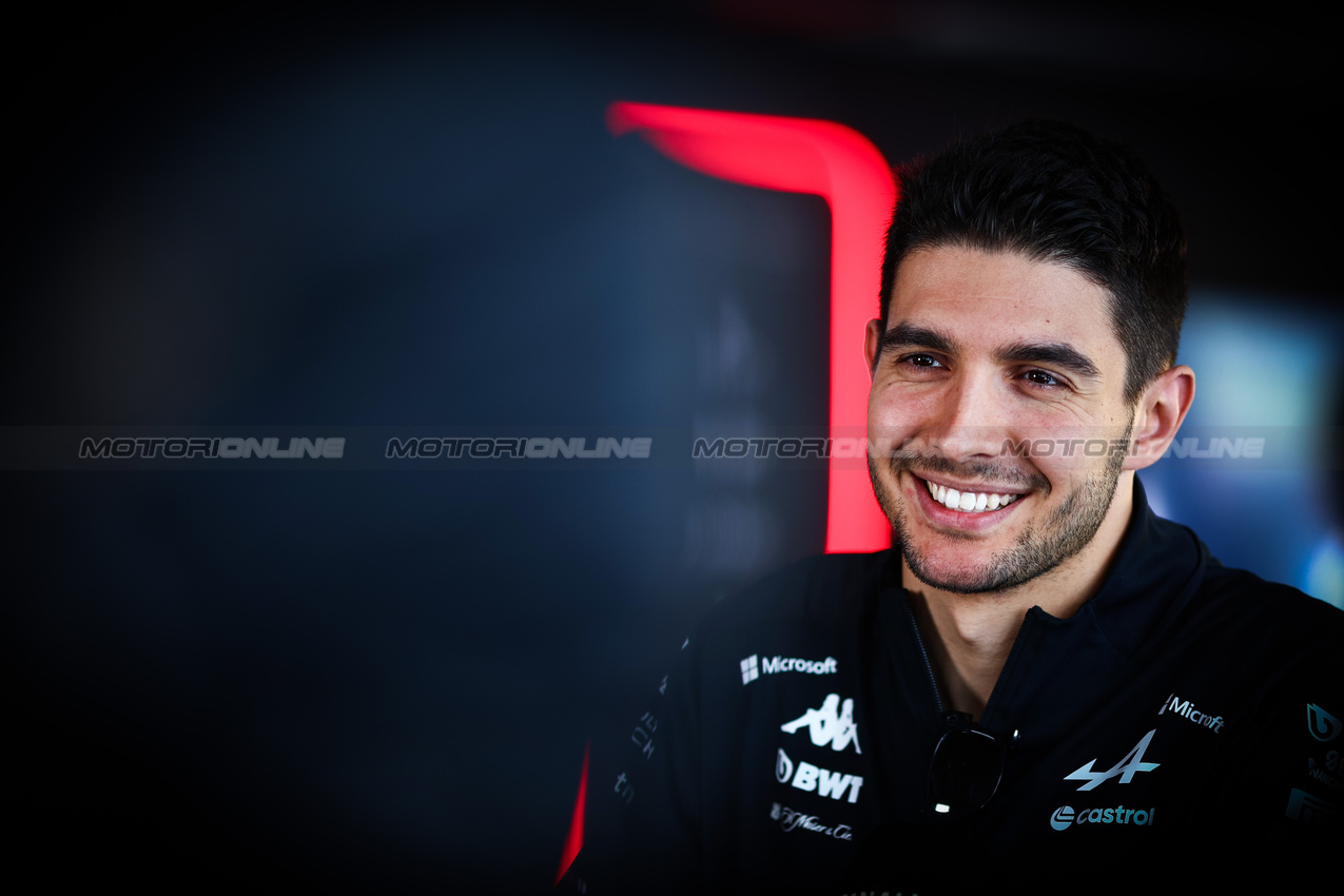 GP AUSTRIA, Esteban Ocon (FRA), Alpine F1 Team 
27.06.2024. Formula 1 World Championship, Rd 11, Austrian Grand Prix, Spielberg, Austria, Preparation Day.
- www.xpbimages.com, EMail: requests@xpbimages.com © Copyright: Charniaux / XPB Images