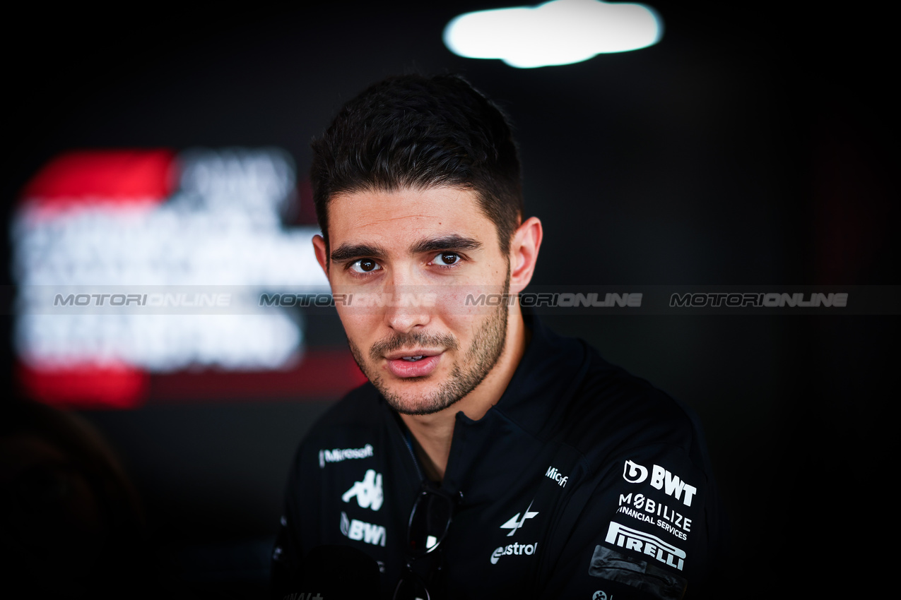 GP AUSTRIA, Esteban Ocon (FRA), Alpine F1 Team 
27.06.2024. Formula 1 World Championship, Rd 11, Austrian Grand Prix, Spielberg, Austria, Preparation Day.
- www.xpbimages.com, EMail: requests@xpbimages.com © Copyright: Charniaux / XPB Images