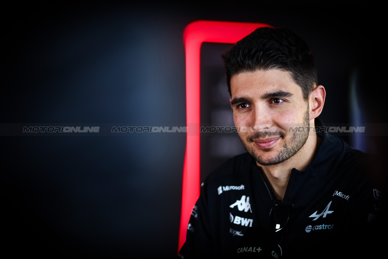 GP AUSTRIA, Esteban Ocon (FRA), Alpine F1 Team 
27.06.2024. Formula 1 World Championship, Rd 11, Austrian Grand Prix, Spielberg, Austria, Preparation Day.
- www.xpbimages.com, EMail: requests@xpbimages.com © Copyright: Charniaux / XPB Images