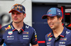 GP AUSTRIA, (L to R): Max Verstappen (NLD) Red Bull Racing e Sergio Perez (MEX) Red Bull Racing.

27.06.2024. Formula 1 World Championship, Rd 11, Austrian Grand Prix, Spielberg, Austria, Preparation Day.

- www.xpbimages.com, EMail: requests@xpbimages.com © Copyright: Batchelor / XPB Images