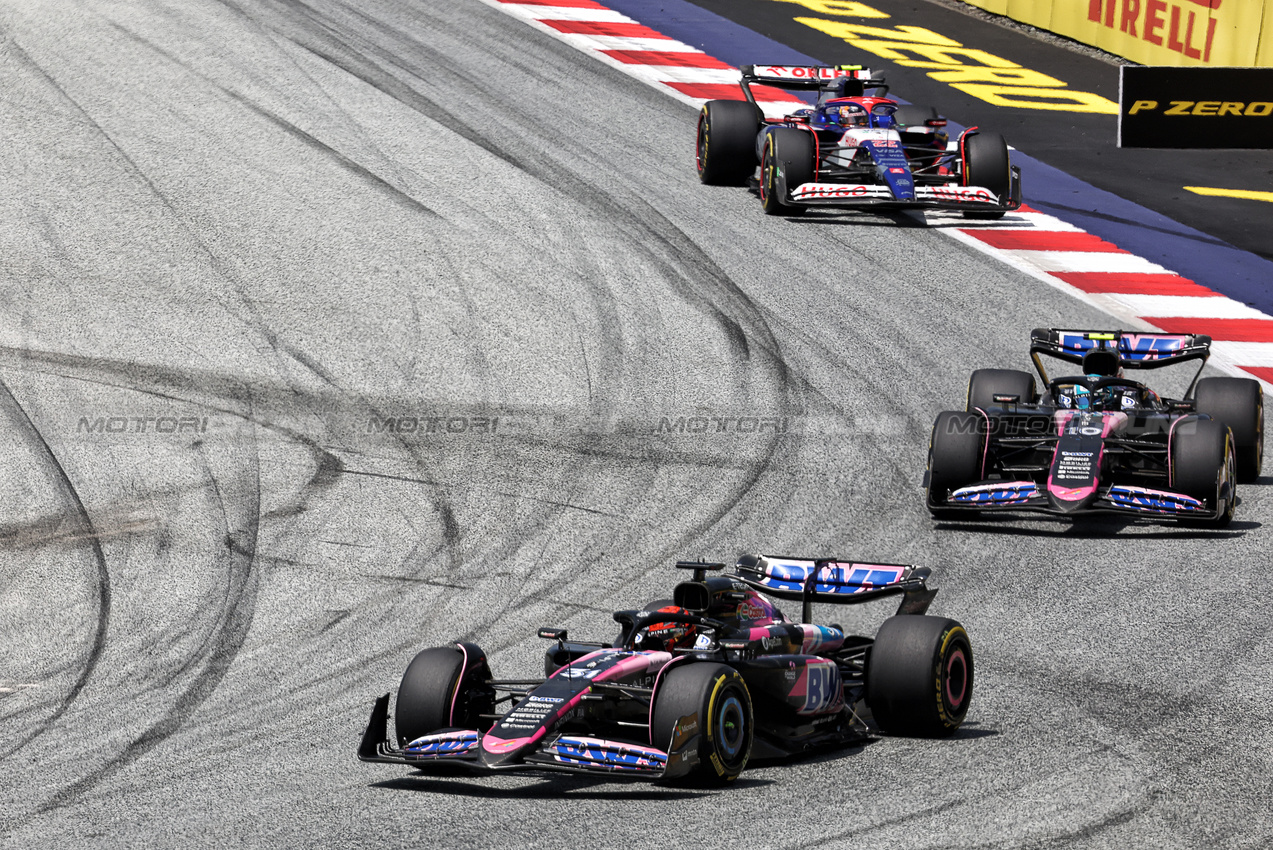 GP AUSTRIA, Esteban Ocon (FRA) Alpine F1 Team A524.

29.06.2024. Formula 1 World Championship, Rd 11, Austrian Grand Prix, Spielberg, Austria, Sprint e Qualifiche Day.

- www.xpbimages.com, EMail: requests@xpbimages.com © Copyright: Bearne / XPB Images