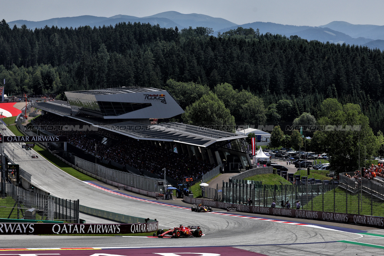 GP AUSTRIA, Charles Leclerc (MON) Ferrari SF-24.

29.06.2024. Formula 1 World Championship, Rd 11, Austrian Grand Prix, Spielberg, Austria, Sprint e Qualifiche Day.

- www.xpbimages.com, EMail: requests@xpbimages.com © Copyright: Charniaux / XPB Images