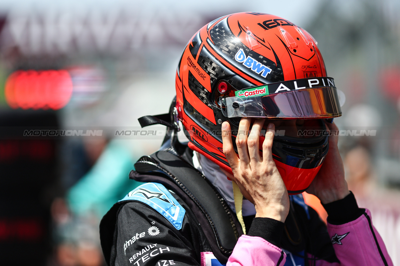 GP AUSTRIA, Esteban Ocon (FRA), Alpine F1 Team 
29.06.2024. Formula 1 World Championship, Rd 11, Austrian Grand Prix, Spielberg, Austria, Sprint e Qualifiche Day.
- www.xpbimages.com, EMail: requests@xpbimages.com © Copyright: Charniaux / XPB Images