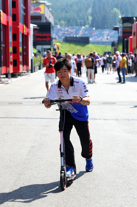 GP AUSTRIA, Yuki Tsunoda (JPN) RB.

29.06.2024. Formula 1 World Championship, Rd 11, Austrian Grand Prix, Spielberg, Austria, Sprint e Qualifiche Day.

- www.xpbimages.com, EMail: requests@xpbimages.com © Copyright: Bearne / XPB Images