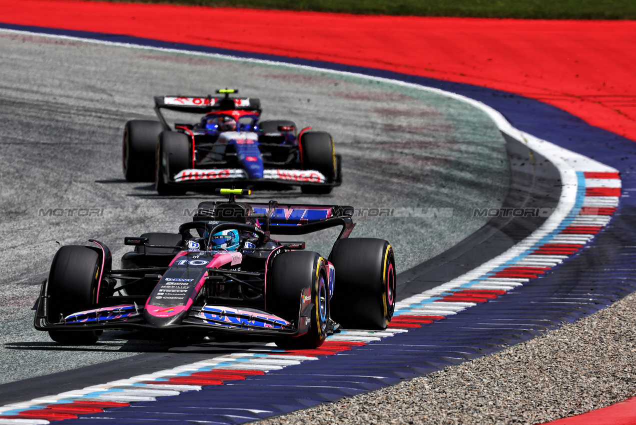 GP AUSTRIA, Pierre Gasly (FRA) Alpine F1 Team A524.

29.06.2024. Formula 1 World Championship, Rd 11, Austrian Grand Prix, Spielberg, Austria, Sprint e Qualifiche Day.

- www.xpbimages.com, EMail: requests@xpbimages.com © Copyright: Batchelor / XPB Images