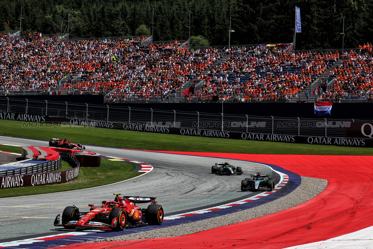 GP AUSTRIA, Carlos Sainz Jr (ESP) Ferrari SF-24.

29.06.2024. Formula 1 World Championship, Rd 11, Austrian Grand Prix, Spielberg, Austria, Sprint e Qualifiche Day.

- www.xpbimages.com, EMail: requests@xpbimages.com © Copyright: Batchelor / XPB Images