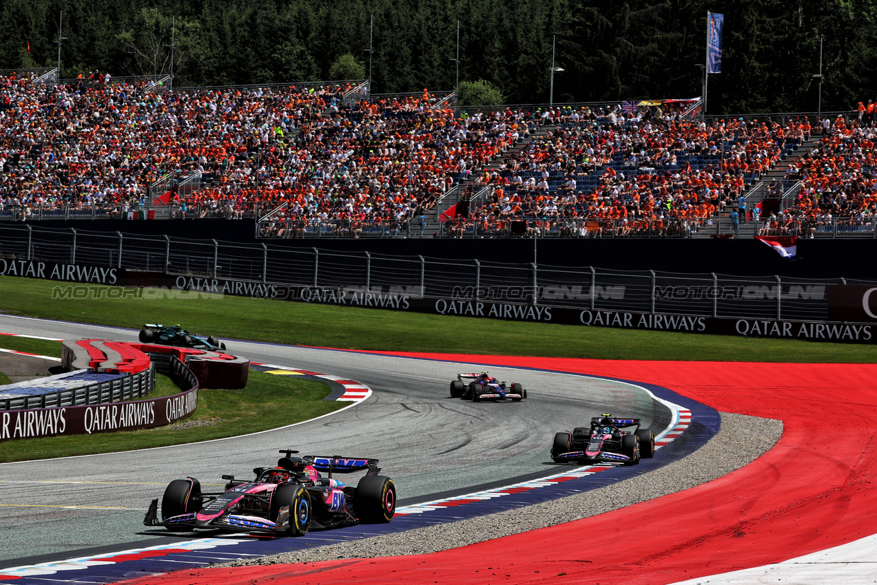 GP AUSTRIA, Esteban Ocon (FRA) Alpine F1 Team A524.

29.06.2024. Formula 1 World Championship, Rd 11, Austrian Grand Prix, Spielberg, Austria, Sprint e Qualifiche Day.

- www.xpbimages.com, EMail: requests@xpbimages.com © Copyright: Batchelor / XPB Images