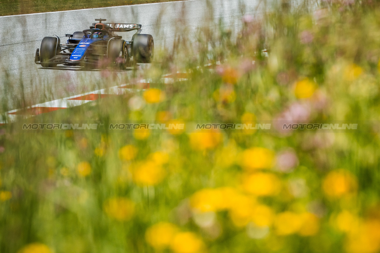 GP AUSTRIA, Alexander Albon (THA) Williams Racing FW46.

29.06.2024. Formula 1 World Championship, Rd 11, Austrian Grand Prix, Spielberg, Austria, Sprint e Qualifiche Day.

- www.xpbimages.com, EMail: requests@xpbimages.com © Copyright: Bearne / XPB Images