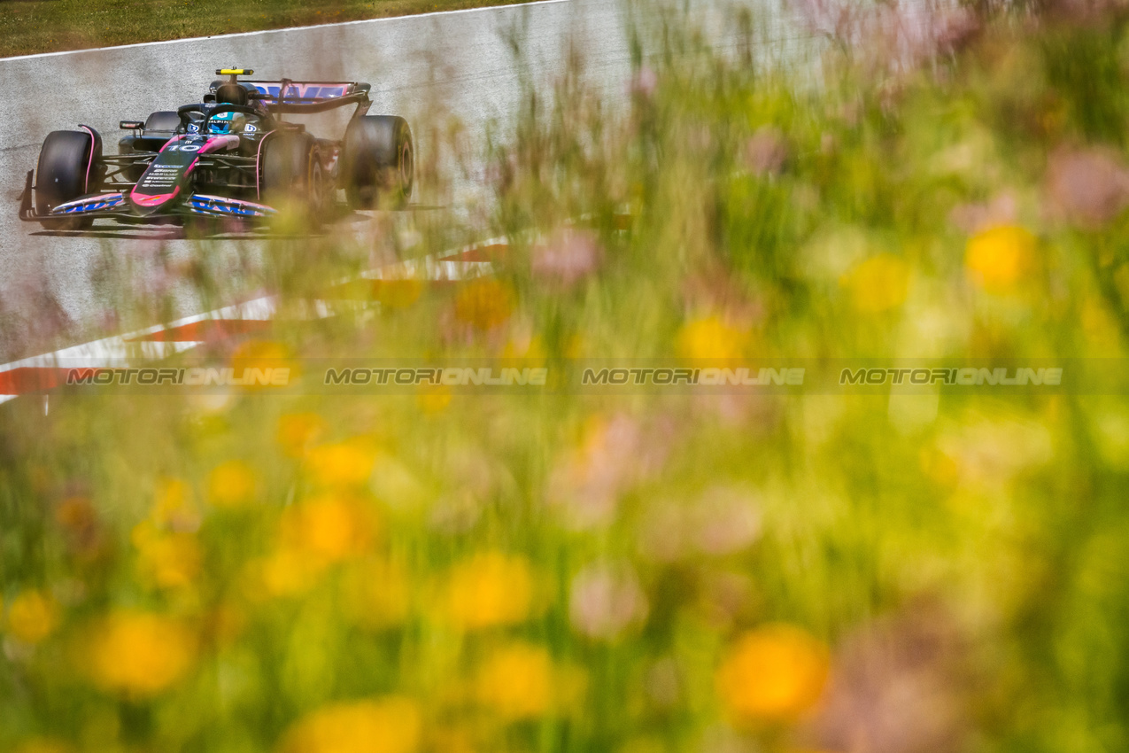 GP AUSTRIA, Pierre Gasly (FRA) Alpine F1 Team A524.

29.06.2024. Formula 1 World Championship, Rd 11, Austrian Grand Prix, Spielberg, Austria, Sprint e Qualifiche Day.

- www.xpbimages.com, EMail: requests@xpbimages.com © Copyright: Bearne / XPB Images