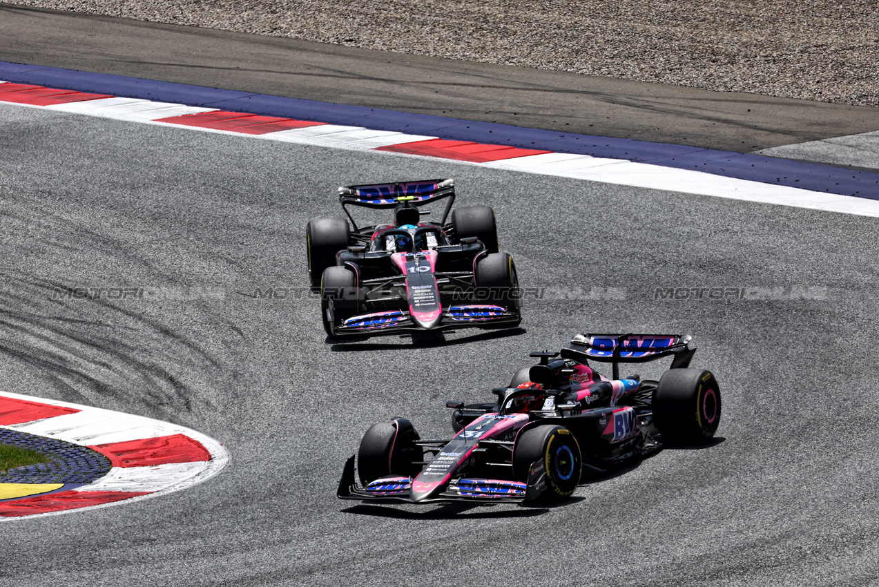 GP AUSTRIA, Esteban Ocon (FRA) Alpine F1 Team A524.

29.06.2024. Formula 1 World Championship, Rd 11, Austrian Grand Prix, Spielberg, Austria, Sprint e Qualifiche Day.

 - www.xpbimages.com, EMail: requests@xpbimages.com © Copyright: Coates / XPB Images