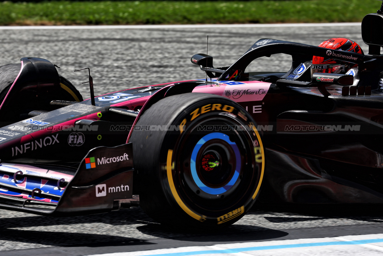 GP AUSTRIA, Esteban Ocon (FRA) Alpine F1 Team A524.

29.06.2024. Formula 1 World Championship, Rd 11, Austrian Grand Prix, Spielberg, Austria, Sprint e Qualifiche Day.

 - www.xpbimages.com, EMail: requests@xpbimages.com © Copyright: Coates / XPB Images