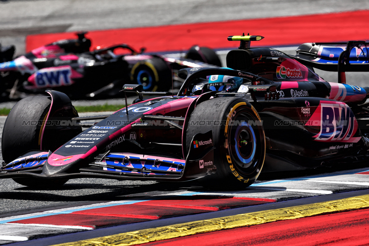 GP AUSTRIA, Pierre Gasly (FRA) Alpine F1 Team A524.

29.06.2024. Formula 1 World Championship, Rd 11, Austrian Grand Prix, Spielberg, Austria, Sprint e Qualifiche Day.

 - www.xpbimages.com, EMail: requests@xpbimages.com © Copyright: Coates / XPB Images