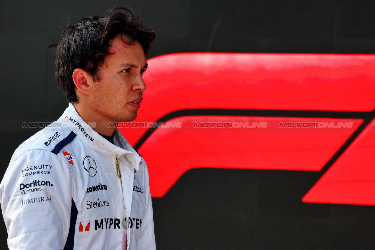 GP AUSTRIA, Alexander Albon (THA) Williams Racing.

29.06.2024. Formula 1 World Championship, Rd 11, Austrian Grand Prix, Spielberg, Austria, Sprint e Qualifiche Day.

- www.xpbimages.com, EMail: requests@xpbimages.com © Copyright: Batchelor / XPB Images