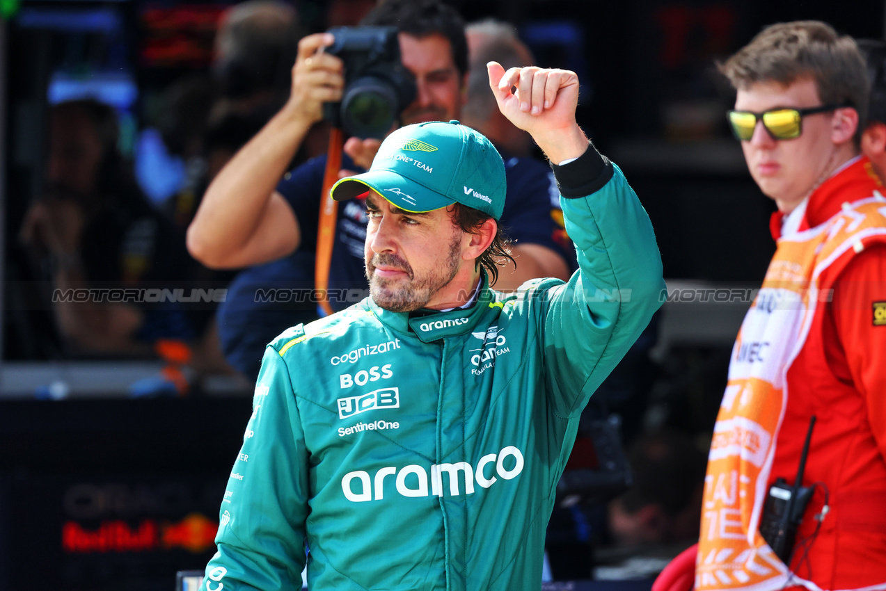 GP AUSTRIA, Fernando Alonso (ESP) Aston Martin F1 Team.

29.06.2024. Formula 1 World Championship, Rd 11, Austrian Grand Prix, Spielberg, Austria, Sprint e Qualifiche Day.

- www.xpbimages.com, EMail: requests@xpbimages.com © Copyright: Batchelor / XPB Images