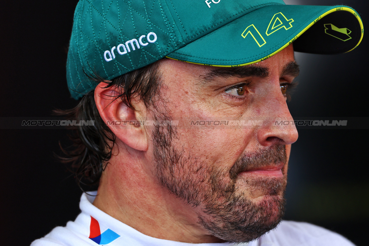 GP AUSTRIA, Fernando Alonso (ESP) Aston Martin F1 Team.

29.06.2024. Formula 1 World Championship, Rd 11, Austrian Grand Prix, Spielberg, Austria, Sprint e Qualifiche Day.

 - www.xpbimages.com, EMail: requests@xpbimages.com © Copyright: Coates / XPB Images