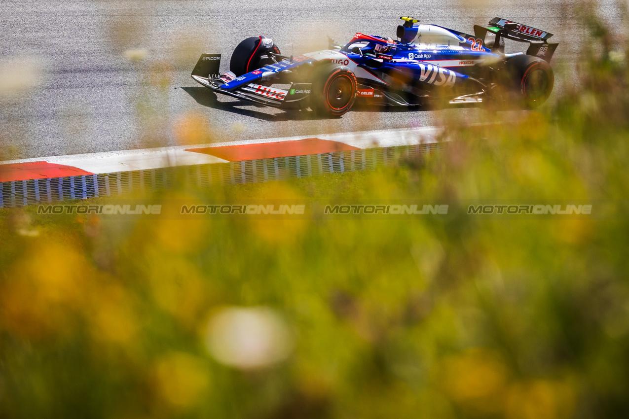 GP AUSTRIA, Yuki Tsunoda (JPN) RB VCARB 01.

29.06.2024. Formula 1 World Championship, Rd 11, Austrian Grand Prix, Spielberg, Austria, Sprint e Qualifiche Day.

- www.xpbimages.com, EMail: requests@xpbimages.com © Copyright: Bearne / XPB Images