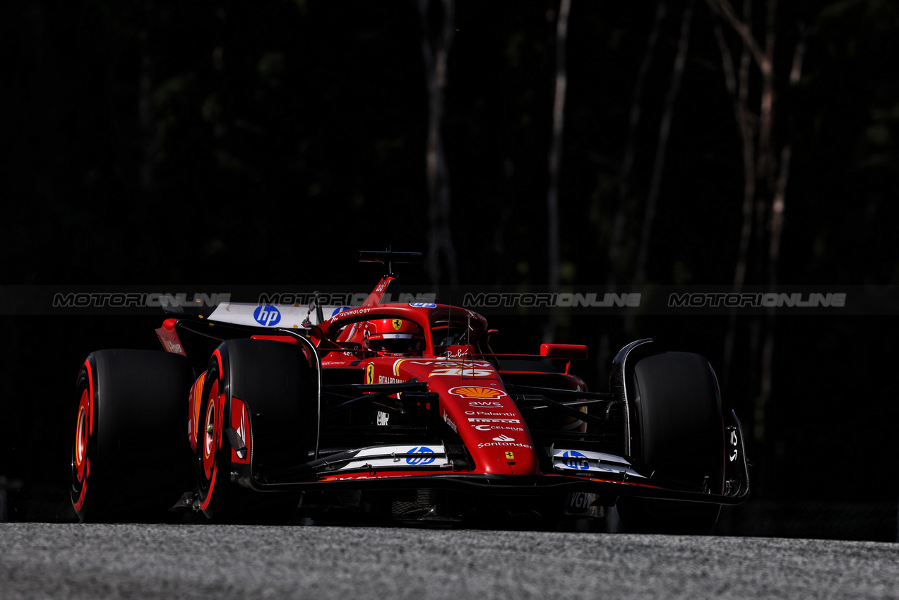 GP AUSTRIA, Charles Leclerc (MON) Ferrari SF-24.

29.06.2024. Formula 1 World Championship, Rd 11, Austrian Grand Prix, Spielberg, Austria, Sprint e Qualifiche Day.

 - www.xpbimages.com, EMail: requests@xpbimages.com © Copyright: Coates / XPB Images