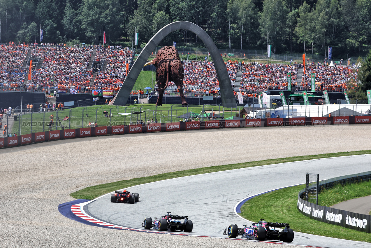 GP AUSTRIA, Pierre Gasly (FRA) Alpine F1 Team A524.

29.06.2024. Formula 1 World Championship, Rd 11, Austrian Grand Prix, Spielberg, Austria, Sprint e Qualifiche Day.

- www.xpbimages.com, EMail: requests@xpbimages.com © Copyright: Bearne / XPB Images