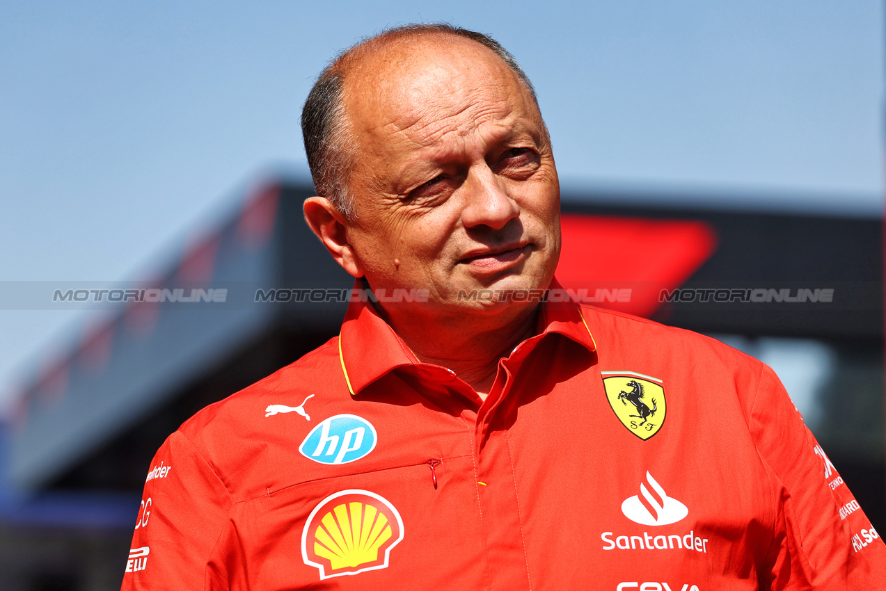 GP AUSTRIA, Frederic Vasseur (FRA) Ferrari Team Principal.

29.06.2024. Formula 1 World Championship, Rd 11, Austrian Grand Prix, Spielberg, Austria, Sprint e Qualifiche Day.

- www.xpbimages.com, EMail: requests@xpbimages.com © Copyright: Batchelor / XPB Images