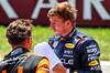 GP AUSTRIA, Sprint winner Max Verstappen (NLD) Red Bull Racing in parc ferme with Lando Norris (GBR) McLaren.

29.06.2024. Formula 1 World Championship, Rd 11, Austrian Grand Prix, Spielberg, Austria, Sprint e Qualifiche Day.

- www.xpbimages.com, EMail: requests@xpbimages.com © Copyright: Batchelor / XPB Images