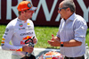 GP AUSTRIA, (L to R): Sprint winner Max Verstappen (NLD) Red Bull Racing in parc ferme with Gerhard Berger (AUT).

29.06.2024. Formula 1 World Championship, Rd 11, Austrian Grand Prix, Spielberg, Austria, Sprint e Qualifiche Day.

- www.xpbimages.com, EMail: requests@xpbimages.com © Copyright: Batchelor / XPB Images