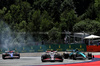 GP AUSTRIA, Nico Hulkenberg (GER) Haas VF-24 e Fernando Alonso (ESP) Aston Martin F1 Team AMR24 battle for position.

29.06.2024. Formula 1 World Championship, Rd 11, Austrian Grand Prix, Spielberg, Austria, Sprint e Qualifiche Day.

 - www.xpbimages.com, EMail: requests@xpbimages.com © Copyright: Coates / XPB Images