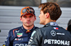 GP AUSTRIA, (L to R): Pole sitter Max Verstappen (NLD) Red Bull Racing in qualifying parc ferme with third placed George Russell (GBR) Mercedes AMG F1.

29.06.2024. Formula 1 World Championship, Rd 11, Austrian Grand Prix, Spielberg, Austria, Sprint e Qualifiche Day.

- www.xpbimages.com, EMail: requests@xpbimages.com © Copyright: Batchelor / XPB Images