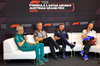 GP AUSTRIA, (L to R): Mike Krack (LUX) Aston Martin F1 Team, Team Principal; Mario Isola (ITA) Pirelli Racing Manager; Christian Horner (GBR) Red Bull Racing Team Principal; e Peter Bayer (AUT) RB Chief Executive Officer, in the FIA Press Conference.

28.06.2024. Formula 1 World Championship, Rd 11, Austrian Grand Prix, Spielberg, Austria, Sprint Qualifiche Day.

- www.xpbimages.com, EMail: requests@xpbimages.com © Copyright: Charniaux / XPB Images