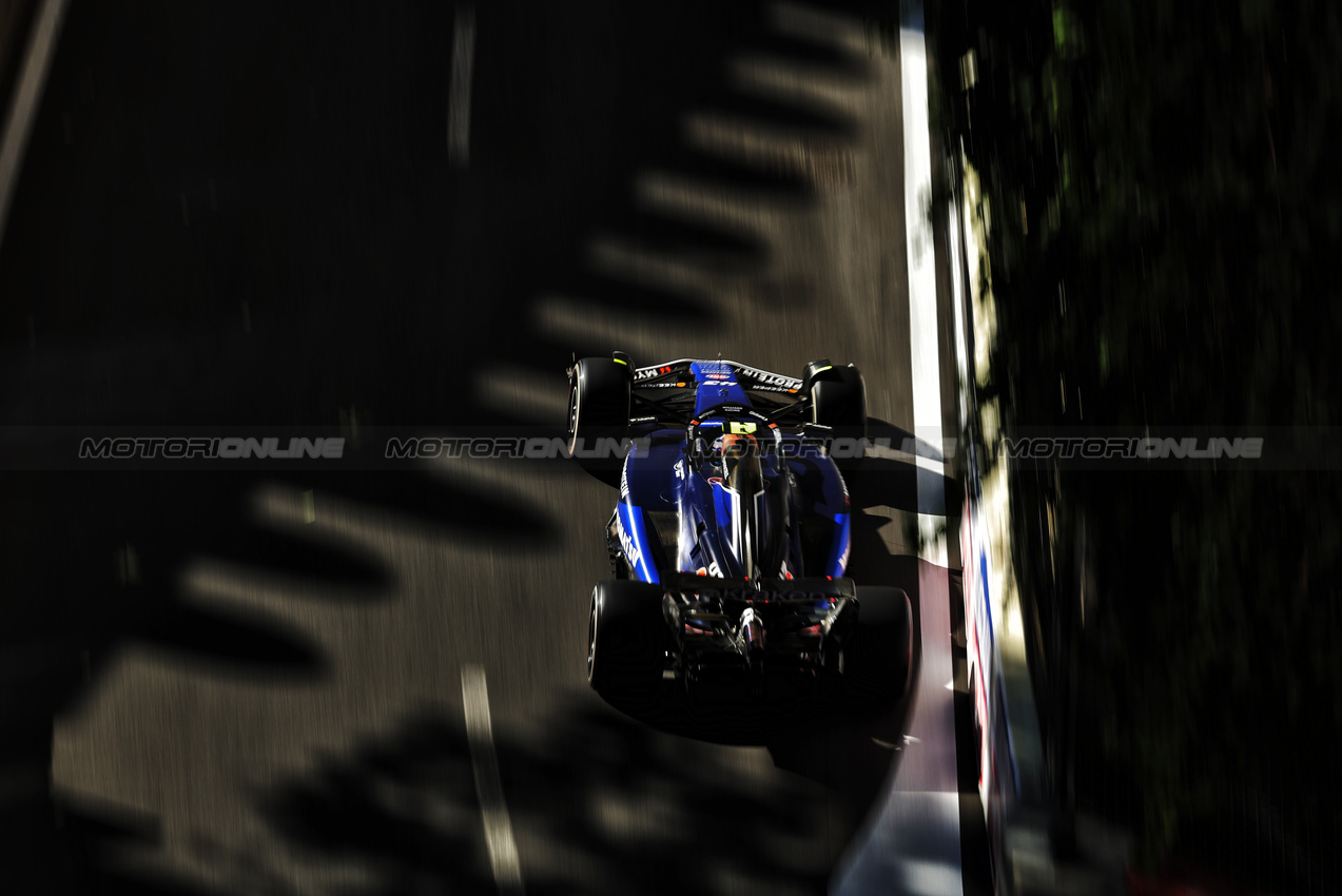 GP AZERBAIJAN, Franco Colapinto (ARG) Williams Racing FW46.

15.09.2024. Formula 1 World Championship, Rd 17, Azerbaijan Grand Prix, Baku Street Circuit, Azerbaijan, Gara Day.

- www.xpbimages.com, EMail: requests@xpbimages.com © Copyright: Bearne / XPB Images