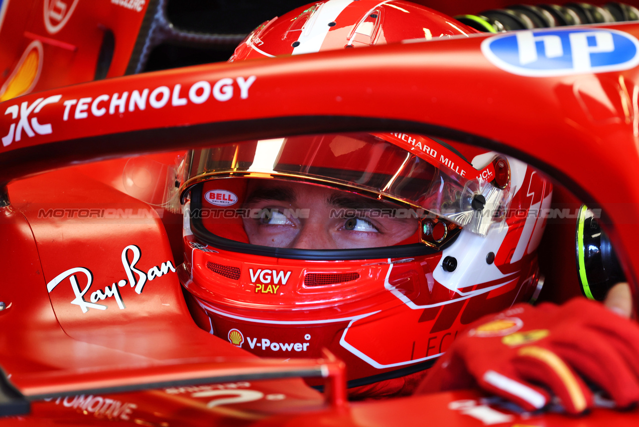 GP AZERBAIJAN, Charles Leclerc (MON) Ferrari SF-24.

15.09.2024. Formula 1 World Championship, Rd 17, Azerbaijan Grand Prix, Baku Street Circuit, Azerbaijan, Gara Day.

 - www.xpbimages.com, EMail: requests@xpbimages.com © Copyright: Coates / XPB Images