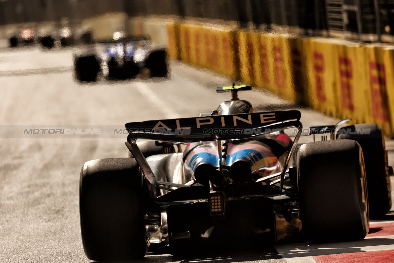 GP AZERBAIJAN, Pierre Gasly (FRA) Alpine F1 Team A524.

15.09.2024. Formula 1 World Championship, Rd 17, Azerbaijan Grand Prix, Baku Street Circuit, Azerbaijan, Gara Day.

 - www.xpbimages.com, EMail: requests@xpbimages.com © Copyright: Coates / XPB Images