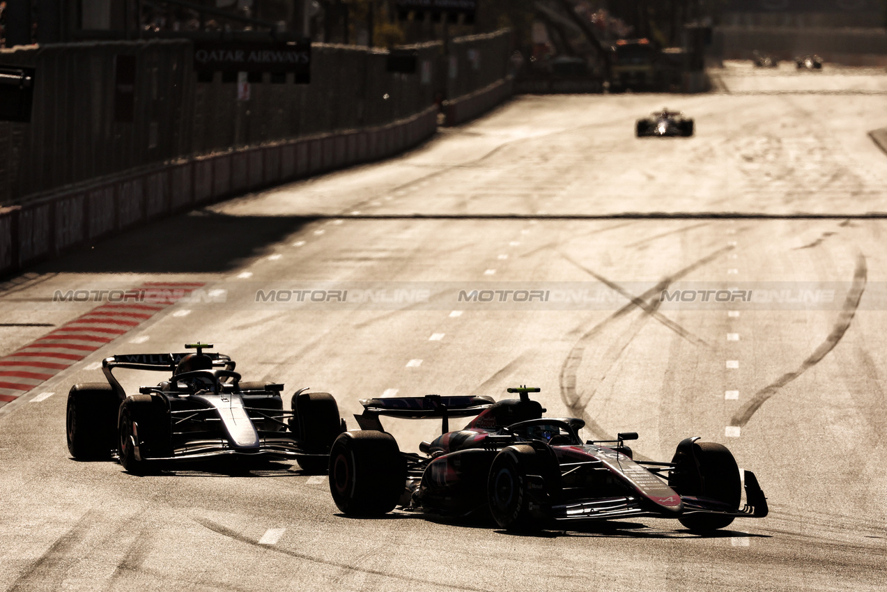 GP AZERBAIJAN, Pierre Gasly (FRA) Alpine F1 Team A524.

15.09.2024. Formula 1 World Championship, Rd 17, Azerbaijan Grand Prix, Baku Street Circuit, Azerbaijan, Gara Day.

 - www.xpbimages.com, EMail: requests@xpbimages.com © Copyright: Coates / XPB Images