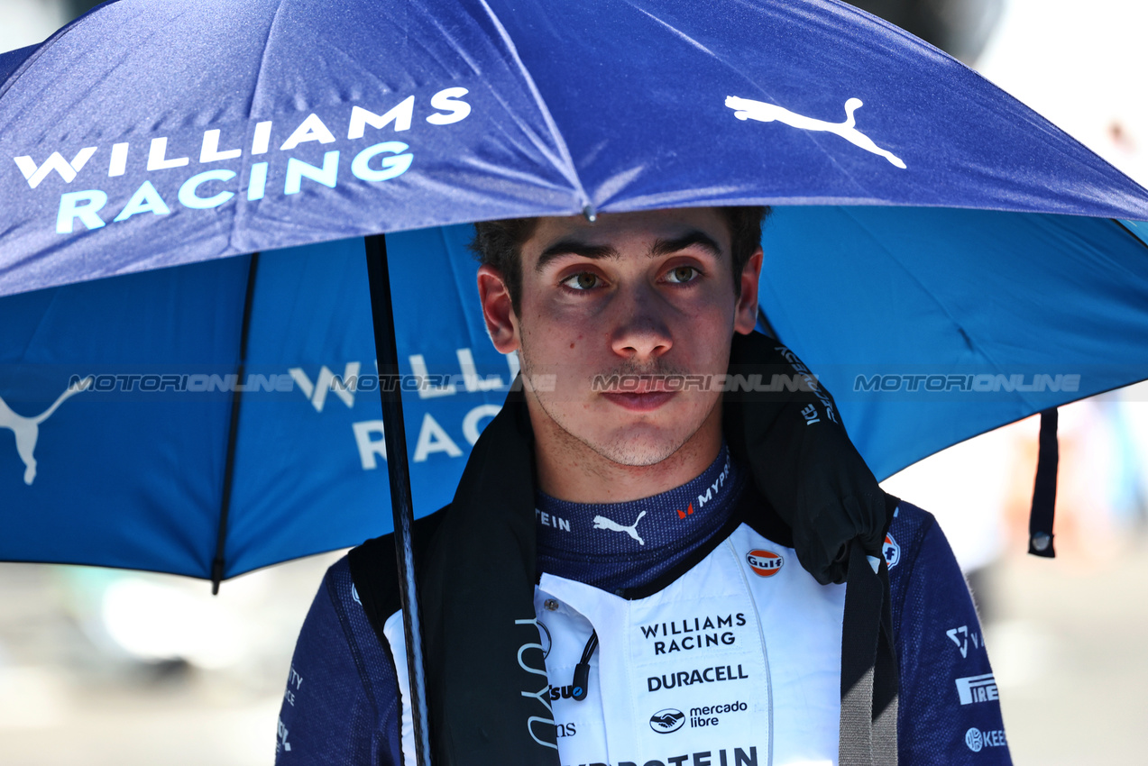 GP AZERBAIJAN, Franco Colapinto (ARG) Williams Racing on the grid.

15.09.2024. Formula 1 World Championship, Rd 17, Azerbaijan Grand Prix, Baku Street Circuit, Azerbaijan, Gara Day.

 - www.xpbimages.com, EMail: requests@xpbimages.com © Copyright: Coates / XPB Images