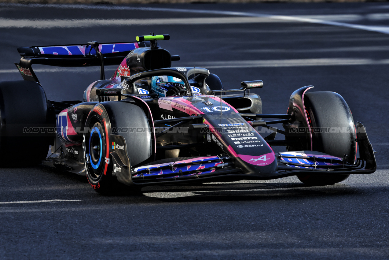 GP AZERBAIJAN, Pierre Gasly (FRA) Alpine F1 Team A524.

15.09.2024. Formula 1 World Championship, Rd 17, Azerbaijan Grand Prix, Baku Street Circuit, Azerbaijan, Gara Day.

- www.xpbimages.com, EMail: requests@xpbimages.com © Copyright: Bearne / XPB Images