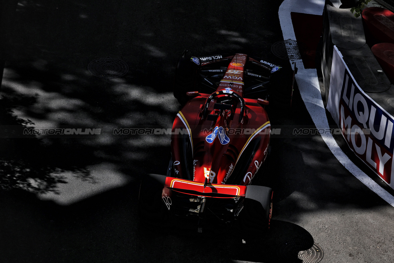 GP AZERBAIJAN, Charles Leclerc (MON) Ferrari SF-24.

15.09.2024. Formula 1 World Championship, Rd 17, Azerbaijan Grand Prix, Baku Street Circuit, Azerbaijan, Gara Day.

- www.xpbimages.com, EMail: requests@xpbimages.com © Copyright: Bearne / XPB Images