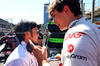 GP AZERBAIJAN, (L to R): Ayao Komatsu (JPN) Haas F1 Team Principal with Oliver Bearman (GBR) Haas F1 Team on the grid.

15.09.2024. Formula 1 World Championship, Rd 17, Azerbaijan Grand Prix, Baku Street Circuit, Azerbaijan, Gara Day.

 - www.xpbimages.com, EMail: requests@xpbimages.com © Copyright: Coates / XPB Images