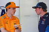 GP AZERBAIJAN, (L to R): Oscar Piastri (AUS) McLaren e Max Verstappen (NLD) Red Bull Racing on the drivers' parade.

15.09.2024. Formula 1 World Championship, Rd 17, Azerbaijan Grand Prix, Baku Street Circuit, Azerbaijan, Gara Day.

 - www.xpbimages.com, EMail: requests@xpbimages.com © Copyright: Coates / XPB Images