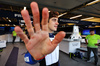 GP AZERBAIJAN, Franco Colapinto (ARG) Williams Racing celebrates his first F1 points finish with the team.

15.09.2024. Formula 1 World Championship, Rd 17, Azerbaijan Grand Prix, Baku Street Circuit, Azerbaijan, Gara Day.

- www.xpbimages.com, EMail: requests@xpbimages.com © Copyright: Bearne / XPB Images