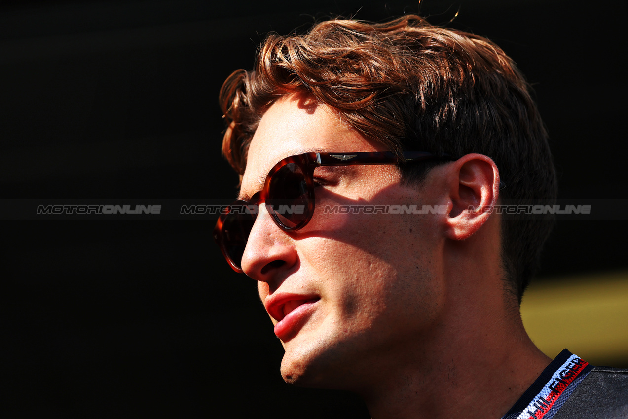 GP AZERBAIJAN, George Russell (GBR) Mercedes AMG F1.

12.09.2024. Formula 1 World Championship, Rd 17, Azerbaijan Grand Prix, Baku Street Circuit, Azerbaijan, Preparation Day.

 - www.xpbimages.com, EMail: requests@xpbimages.com © Copyright: Coates / XPB Images