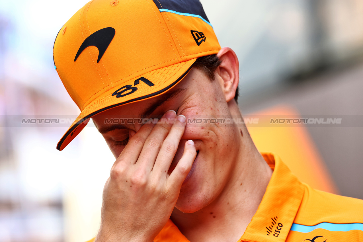 GP AZERBAIJAN, Oscar Piastri (AUS) McLaren.

12.09.2024. Formula 1 World Championship, Rd 17, Azerbaijan Grand Prix, Baku Street Circuit, Azerbaijan, Preparation Day.

 - www.xpbimages.com, EMail: requests@xpbimages.com © Copyright: Coates / XPB Images