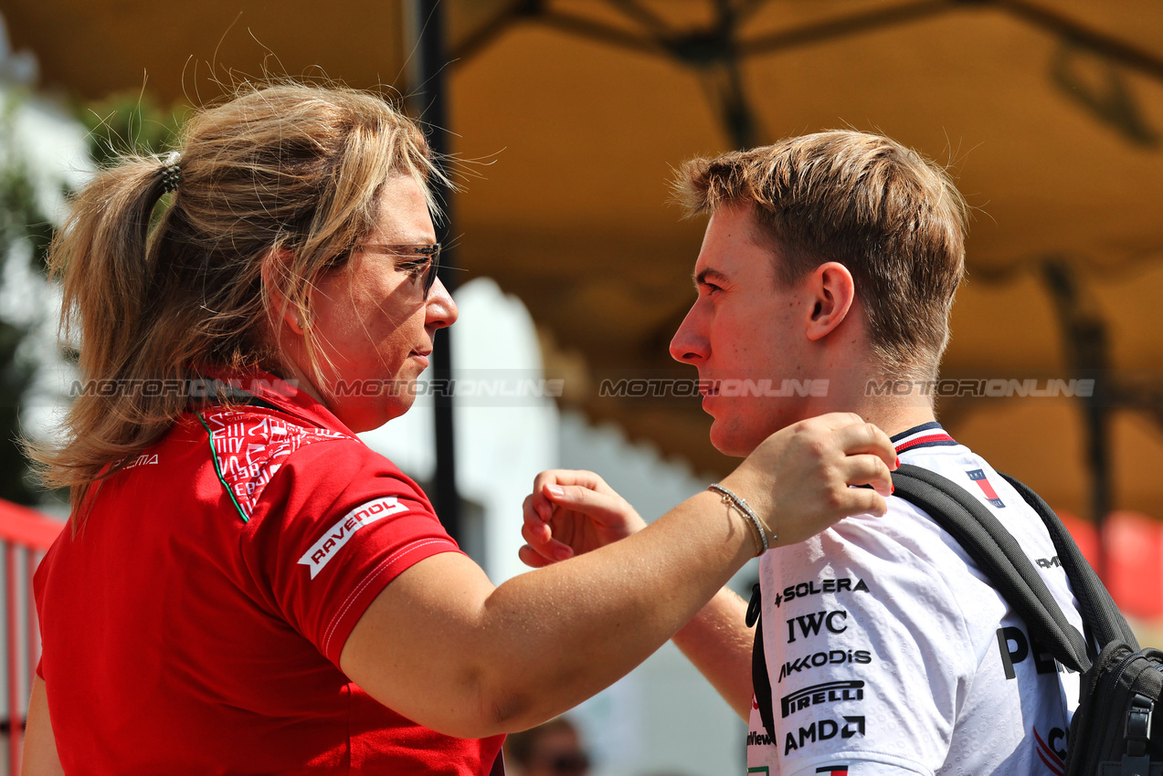 GP AZERBAIJAN, Frederik Vesti (DEN) Mercedes AMG F1 Reserve Driver.

12.09.2024. Formula 1 World Championship, Rd 17, Azerbaijan Grand Prix, Baku Street Circuit, Azerbaijan, Preparation Day.

- www.xpbimages.com, EMail: requests@xpbimages.com © Copyright: Batchelor / XPB Images