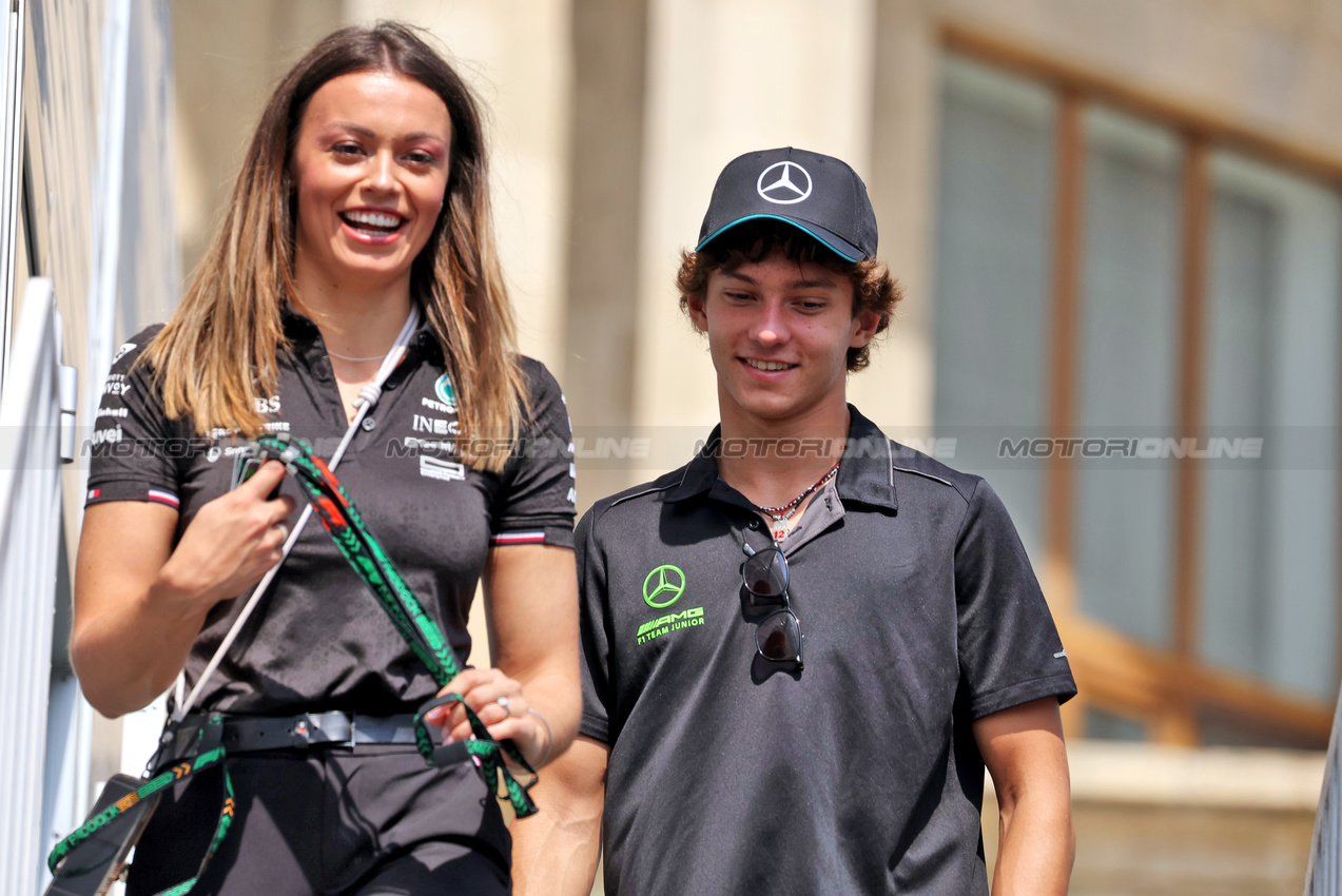 GP AZERBAIJAN, Andrea Kimi Antonelli (ITA) Mercedes AMG F1 Junior Driver.

12.09.2024. Formula 1 World Championship, Rd 17, Azerbaijan Grand Prix, Baku Street Circuit, Azerbaijan, Preparation Day.

- www.xpbimages.com, EMail: requests@xpbimages.com © Copyright: Bearne / XPB Images